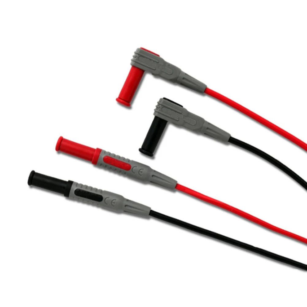 범용 멀티 미터 테스트 리드 안전 바나나 플러그, 10V 1000V 스트레이트 멀티 미터 전압계 연장 케이블 테스터 펜 액세서리