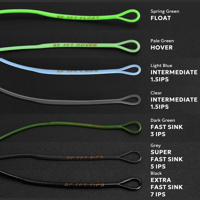 Línea De Pesca Con Mosca WF4F - 100 Pies, Color Amarillo Fluo - Peso Hacia Adelante, Bucles Soldados, Para Pesca De Precisión