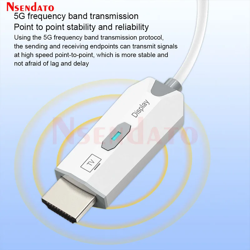 1080P 30M 5.8G Wireless HDMI Extender HDMI video Audio Transmitter Receiver Wireless Display Dongle Adapter For TV Box Monitor
