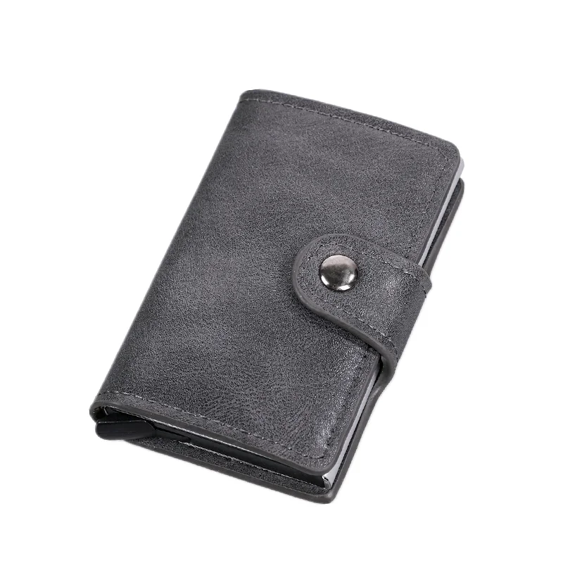 Slim Pop-Up Bifold Minimalist RFID-Blocking Men's Wallet