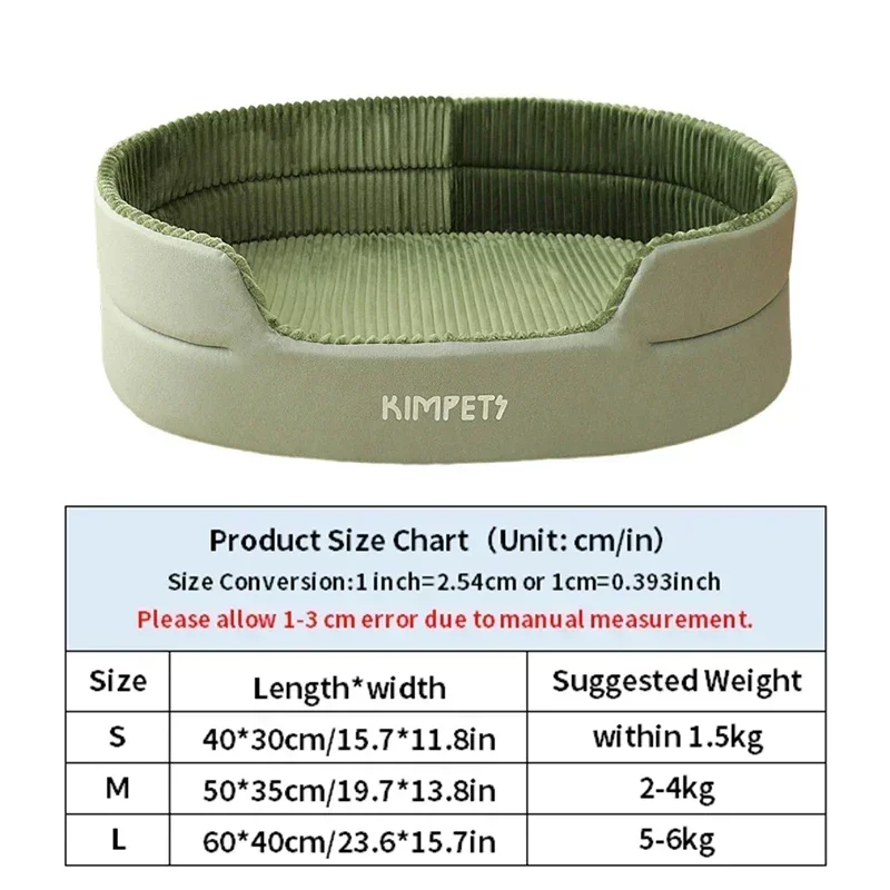 Washable Pet Sofa Bed with Deep Sleep Cushion 6