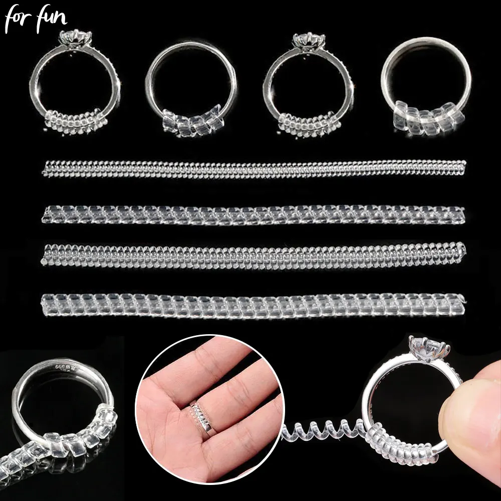 ForFunSpiralBasedRingSizeAdjuster4pcsSetRingAdjuster