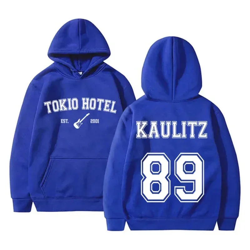 Rock Band Tokio Hotel Hoodies Kaulitz Print Men Woman Oversized Hoodie Hip Hop Sweatshirts Harajuku Pullovers Unisex Clothing 3