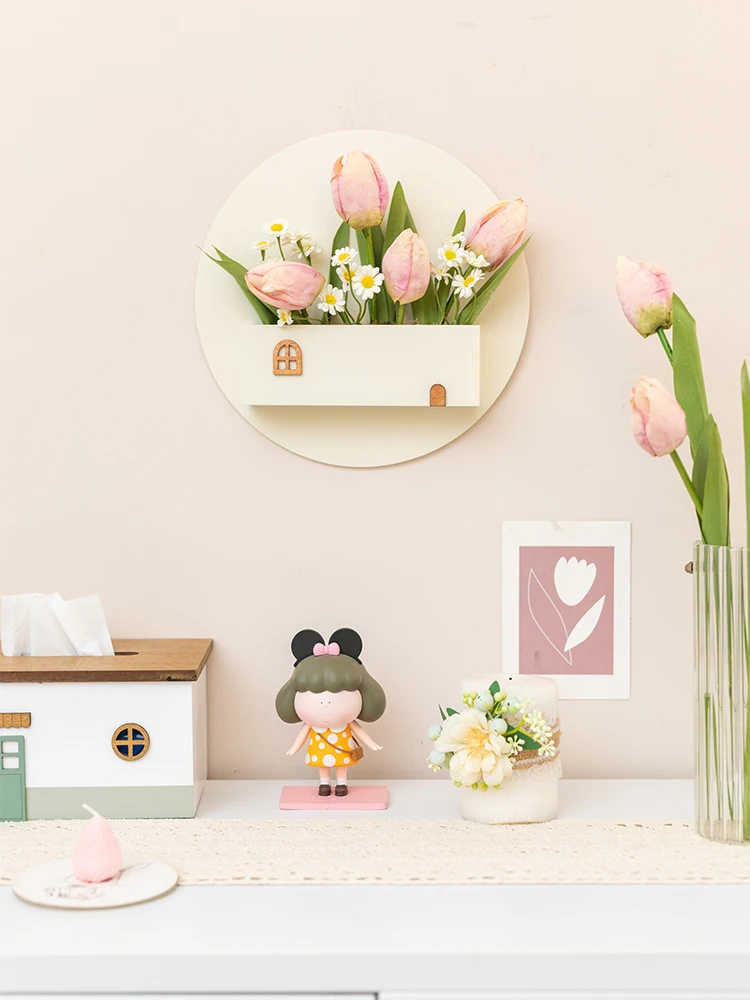 

Entry Entrance Hanging Ornament Restaurant Bedside Bedroom Children's Room Garden Wall Decoration Flower