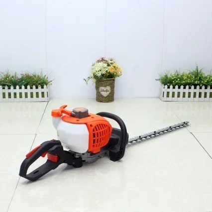 Hedge Trimmer Double Blade Gasoline Powered Two Stroke Gardening Tools 22.5cc 0.75KW Pruning Shears Brush Cutter 4