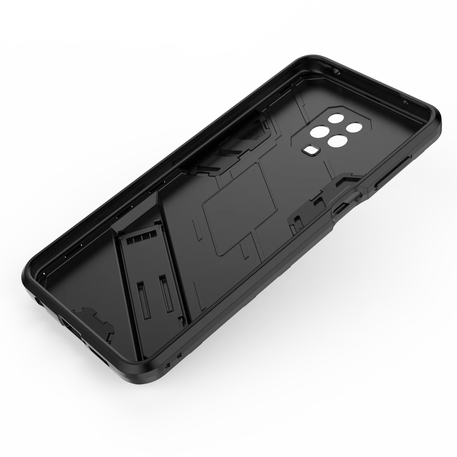 Enhanced Shockproof Armor Stand Phone Case Bumper Cover