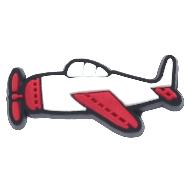 Aviation-Themed PVC Shoe Charms and Accessories
