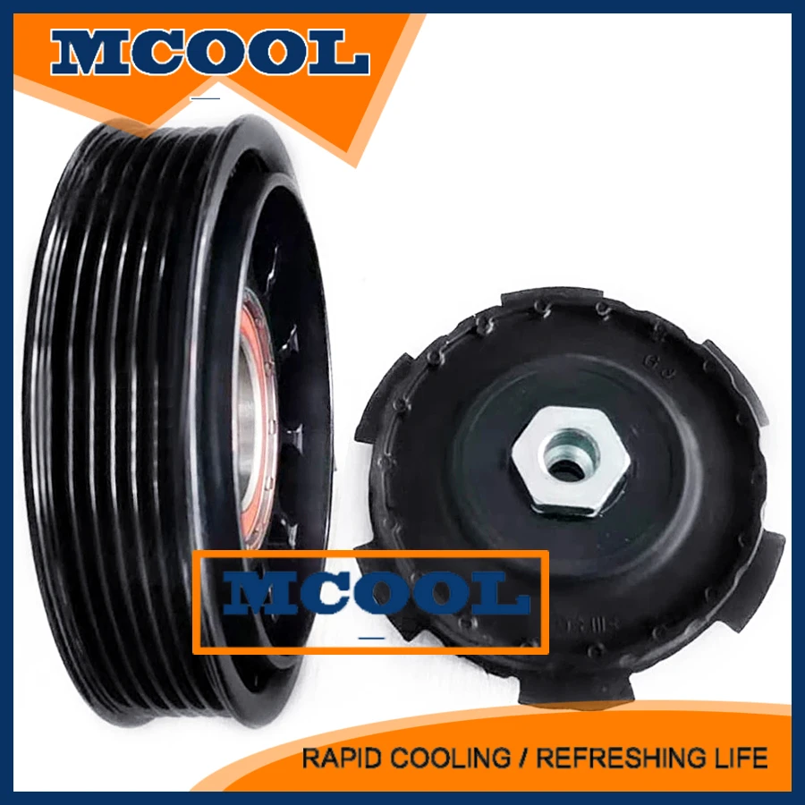 Embrague de compresor aire acondicionado TSE17C TSE14C, para Toyota Corolla L4 1.8L 883100F041 8831002710 8831002711, novedad| | - AliExpress