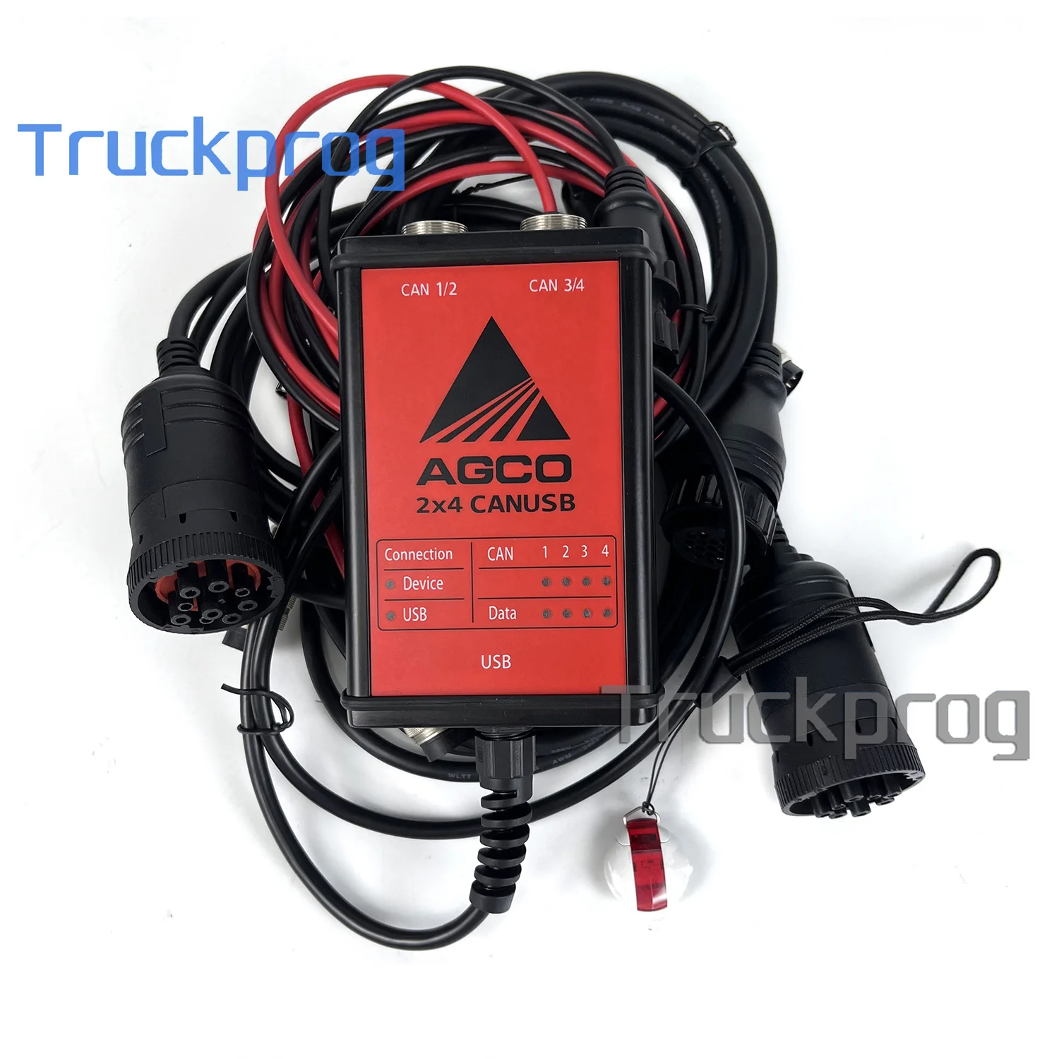 F110 tablet for AGCO CANUSB EDT 2x4 fendt Interface Electronic service Heavy truck Agricultural Diagnostic Tool with key dongle - Image 2