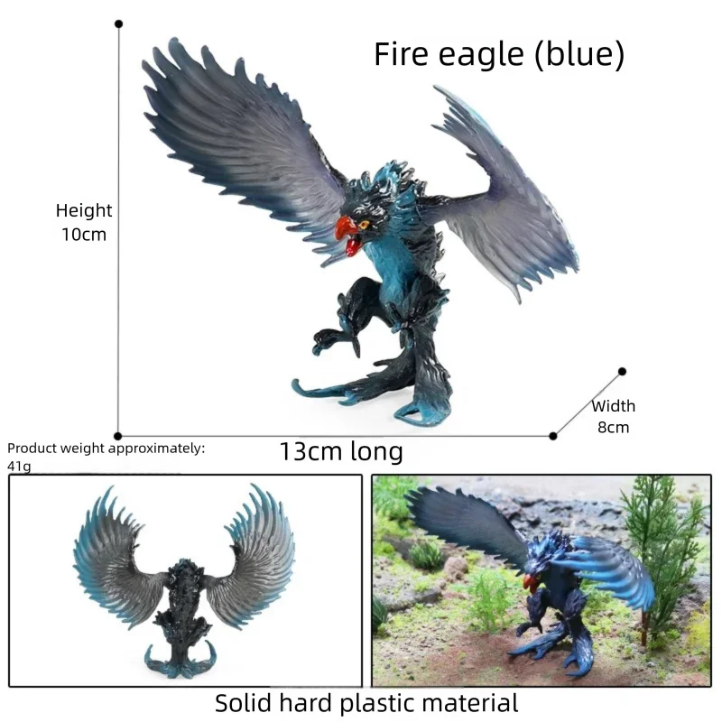 Oenux Mythical Creatures Ice & Sea Dragon Action Figures - Realistic Collectible Toys