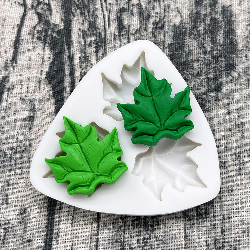 Maple Leaves - Silicone Mold –