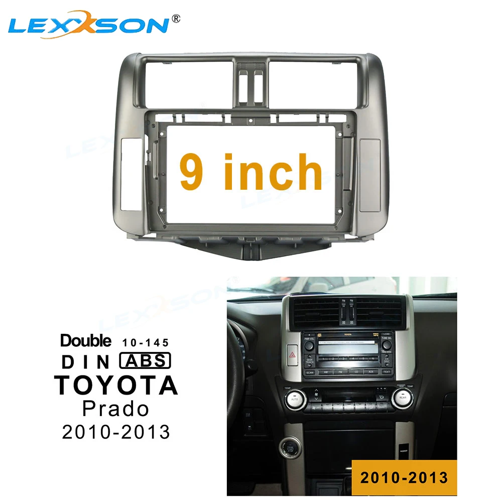 

Приборная панель для TOYOTA Prado 2010-2013 1/ 2DIN, 9 дюймов