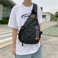 Outdoor Hip Hop Techwear Style Sling Bag Men Women Multifunction Waterproof Travel School Bag Motorcycle Sport Crossbody Bag 1