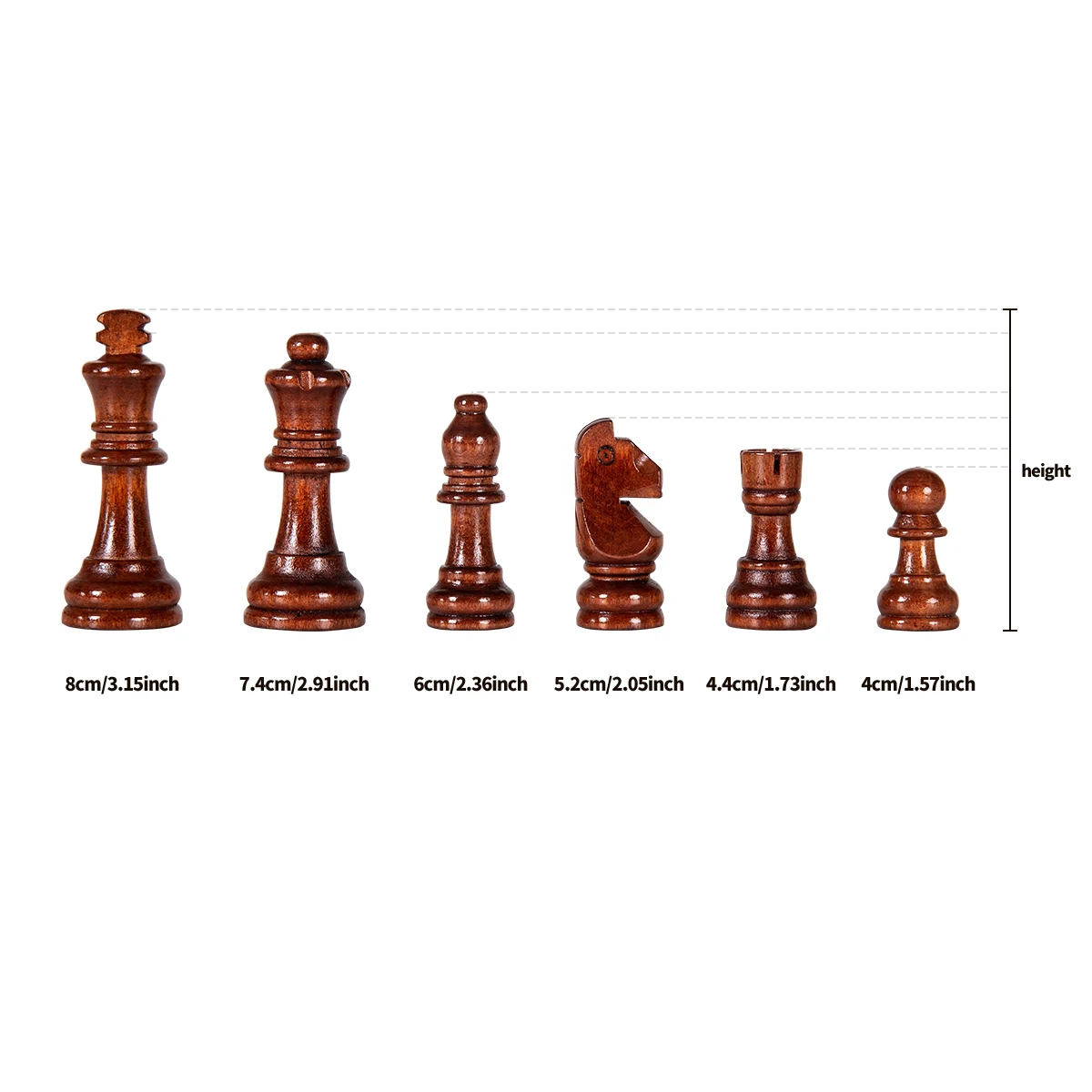 Magnetic Chess Set Board Game Wooden Chess Foldable Chess Board Chess Pieces And Board Table Games Chess Puzzle Game Chess Pieces Solid Wood Chess Pieces Wooden Folding Board Game