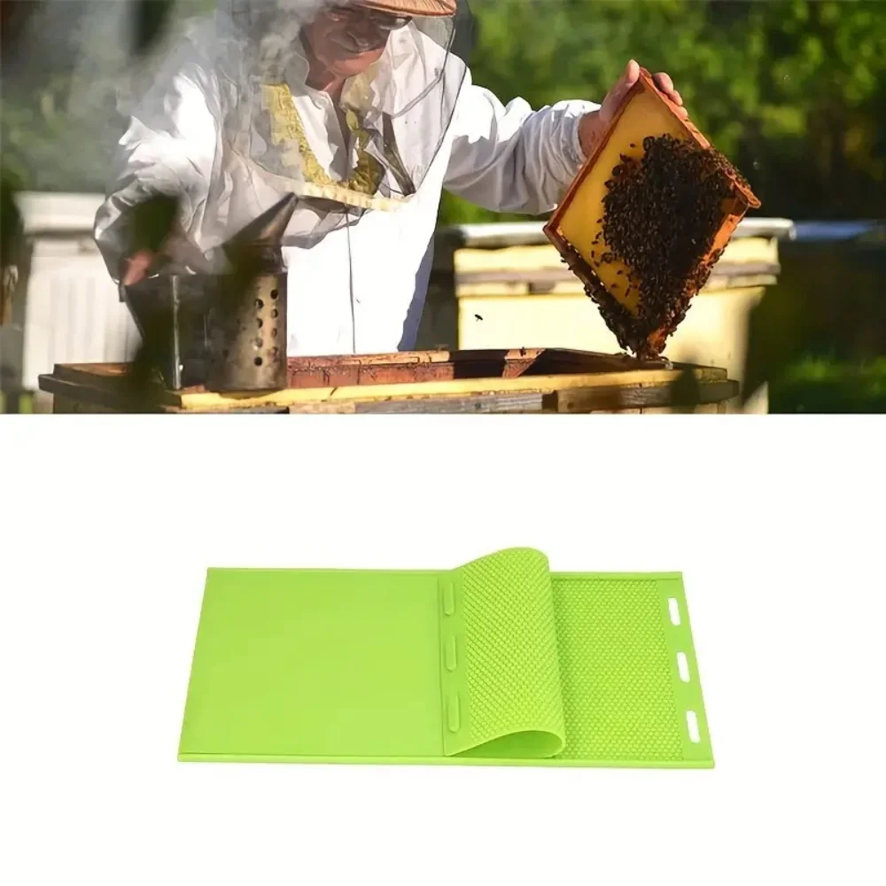 DIY Honeycomb Bee Wax Silicone Machine Foundation Beeswax Sheets Mold Flexible Beeswax Foundation Press Mould Beekeeper Candle beeswax mold