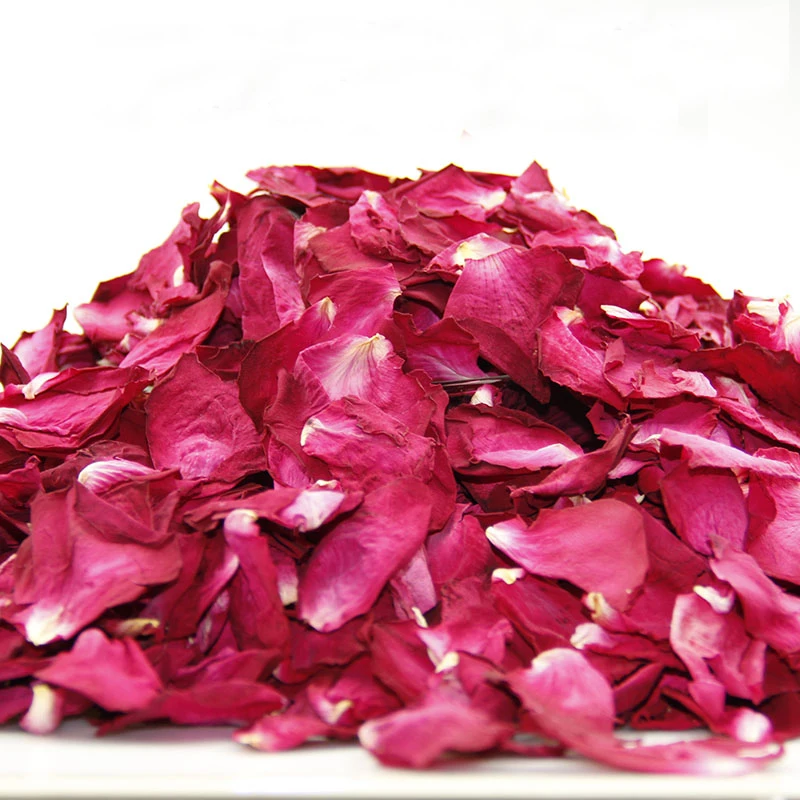 500g Fresh Rose Flowers Natural Dried Wedding Rose Petals Bath