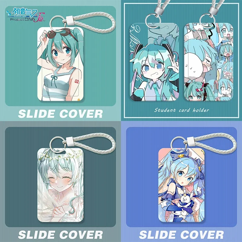 Hatsune Miku Card Holder Anime Credit ID Bank Bus Card Photo