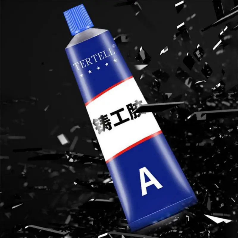2-10pcs A+B Glue Metal Repair Agent Casting Adhesive Industrial Repair Agent Metal Casting Iron Crackle Defect Welding Sealers