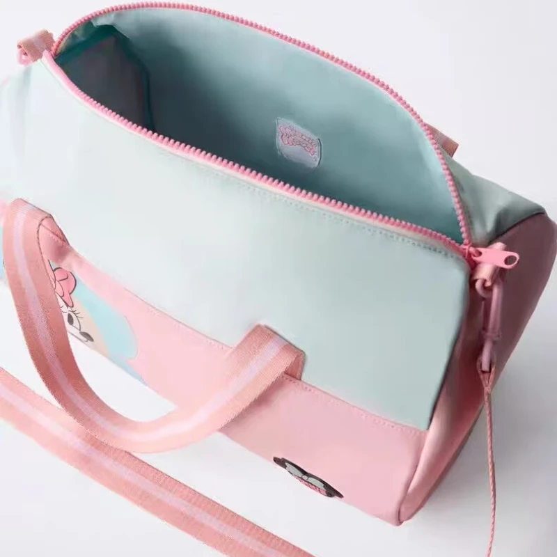 Disney Cartoon Minnie Pattern Bowling Bag Multifunctional Crossbody Handheld Bag For Daily Use 2025 Autumn/Winter