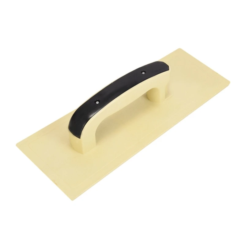 E15D Multifunctional Ergonomic Handle Smooth Plastic Cement Trowel with Smooth Surfaces for Walls Floor and Outdoor Projects