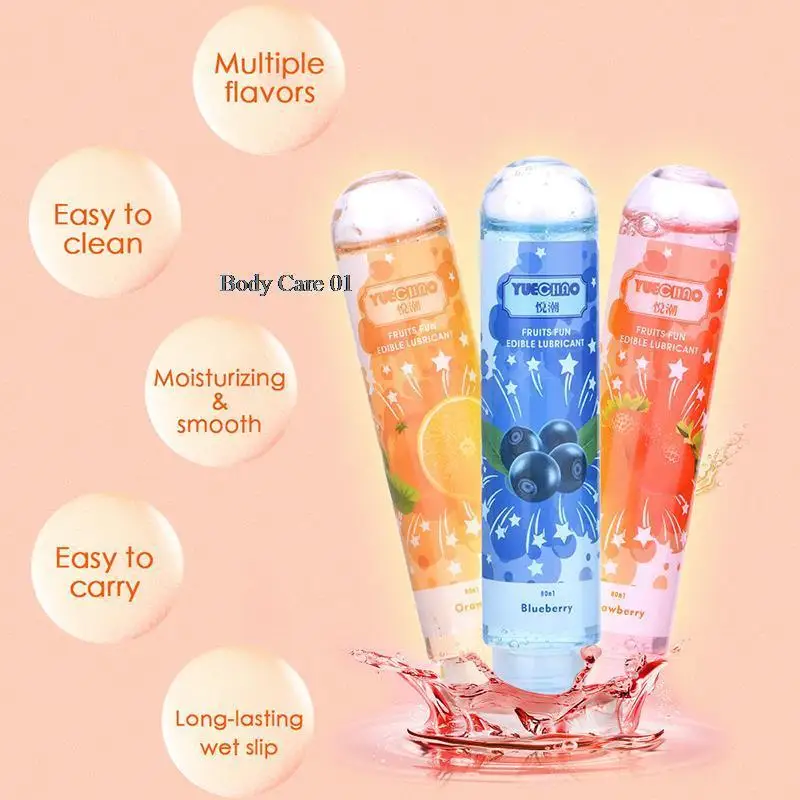 Human body lubricant water soluble fruit flirting MASSAGE LUBRICANT