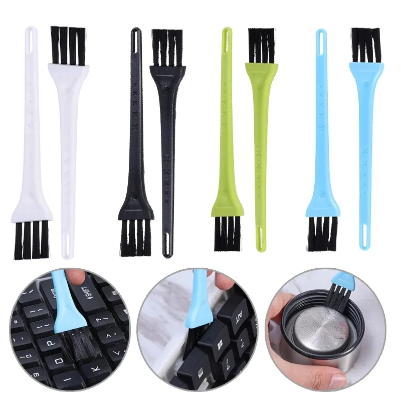 Multi-Purpose Portable Keyboard Handle Brushes for MacBook Laptop Computer Anti Static Cleaning Tools Electronics Cleaner Kit 2