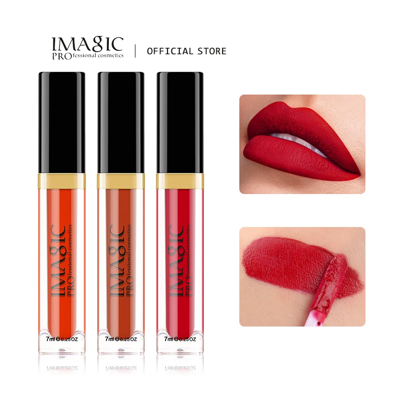 IMAGIC – rouge à lèvres longue durée, mat, léger, velours lisse, soyeux, Sexy, pigmenté, maquillage, cosmétiques coréens, 12 couleurs