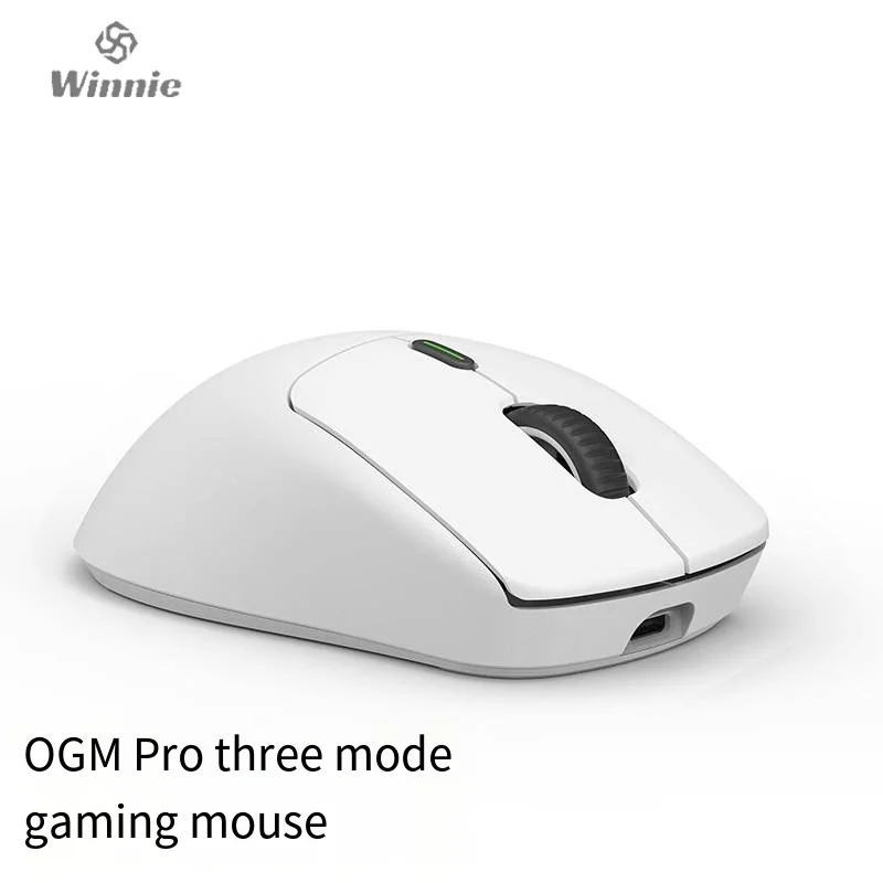 

Waizowl Ogm Pro E-sports Gaming Mouse Thri Mode 26000dpi 2.4gwireless Bluetooth Mouse Paw3395 Laptop Accessories Office Mouse