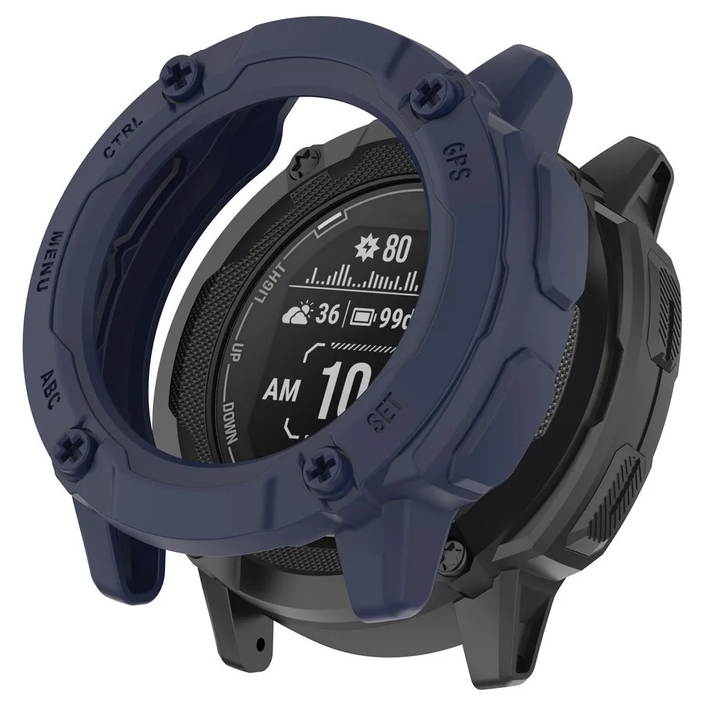 Garmin Instinct 2X Shell Protection Frame Anti-Scratch Protective Bumper Cover Case Replacement Accessories watch accessories watch protective case tpu protective case