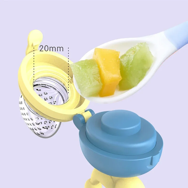 Baby Pacifiers Feeder Kids Food Fruit Milk Feeder Nipples Food Vegetable Supplement Soother Nibbler Feeding Teething Pacifier