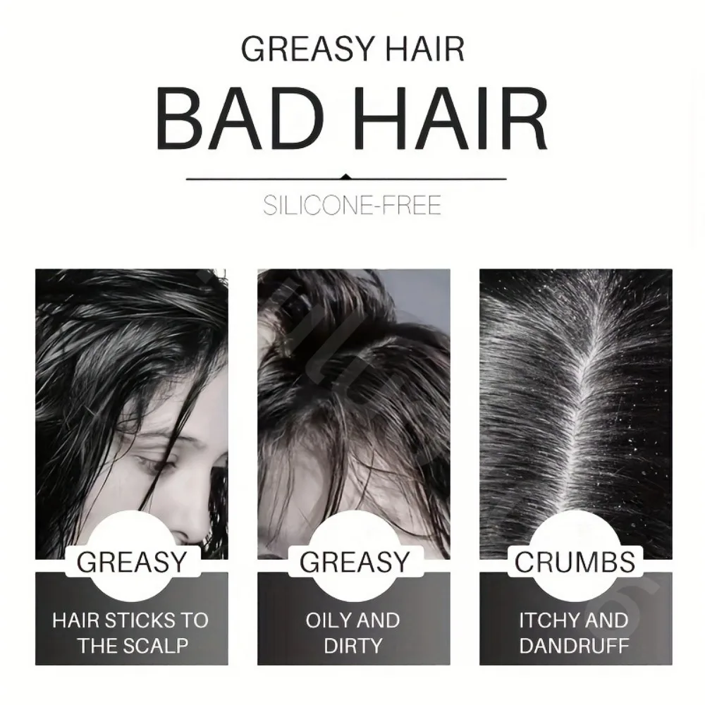 EHD Anti-Growth Hair Thickening Shampoo Nourishing Soft Fluffy Repair Root Men Women Promotes Dense Growth Strengthens Hair Care 2