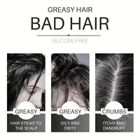 EHD Anti-Growth Hair Thickening Shampoo Nourishing Soft Fluffy Repair Root Men Women Promotes Dense Growth Strengthens Hair Care 2