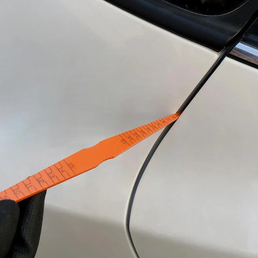 Auto Body Measuring Tools Taper Simple Tool Vehicle Portable Alignment Gauge Clearance Measurement Scale Feeler Ruler Body for Hood Car Panel Door I1K1