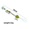Baby Pacifier Clips Chain Silicone Leaf Beads Teether Toys Dummy Holder English Name Pacifier Chain Gift Customized Name 5