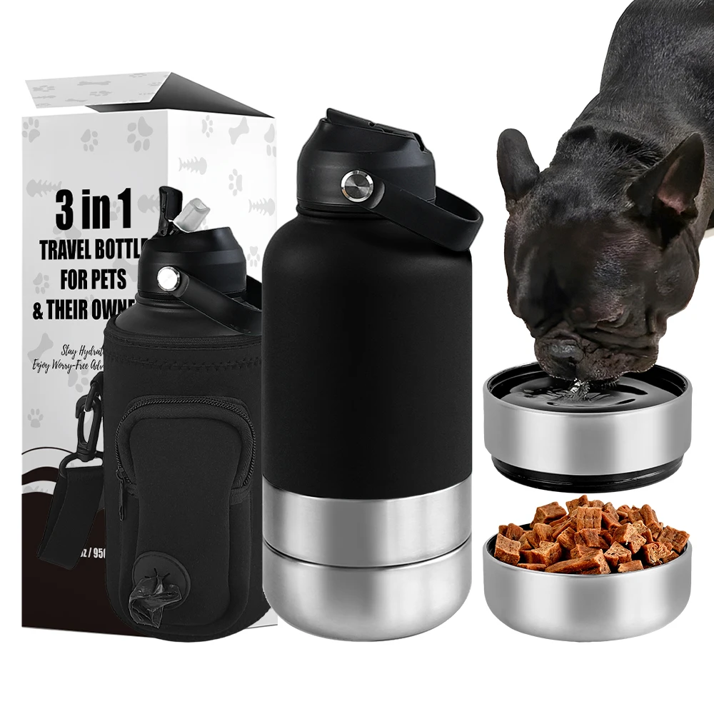 3-in-1 Dog Water Bottle 2