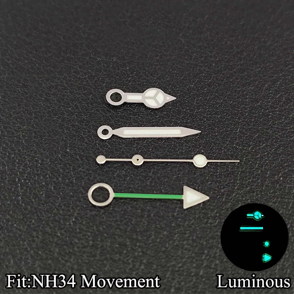 Blue Luminous Multi-Color Watch Dial Replacement - 28.5mm