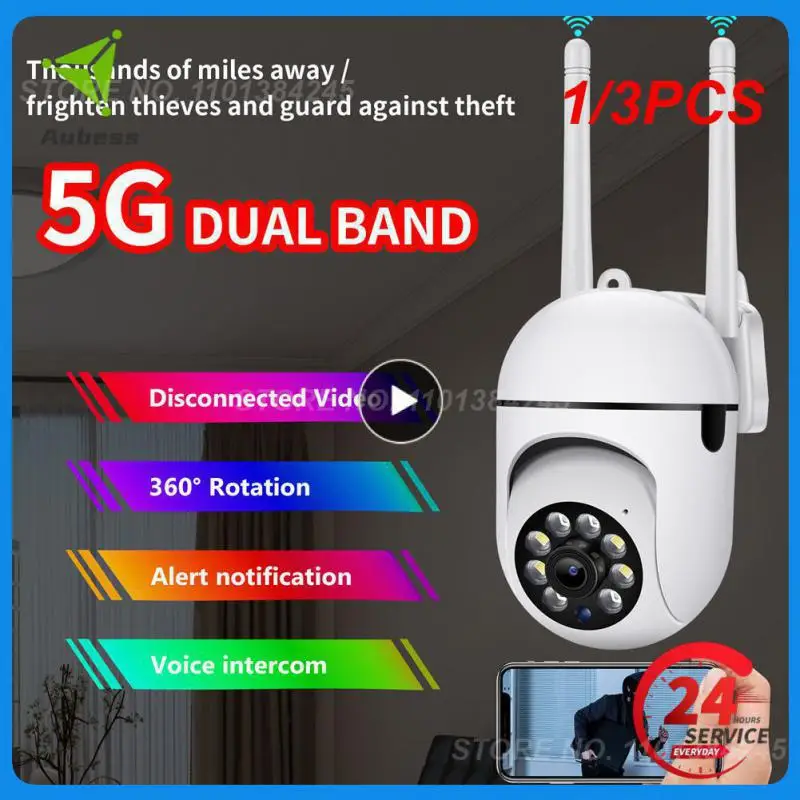 

1/3PCS Tuya/YCC365 PLUS APP Wireless IP Camera 2MP Outdoor Street WIFI Motion Detection Camera AI Auto Tracking CCTV