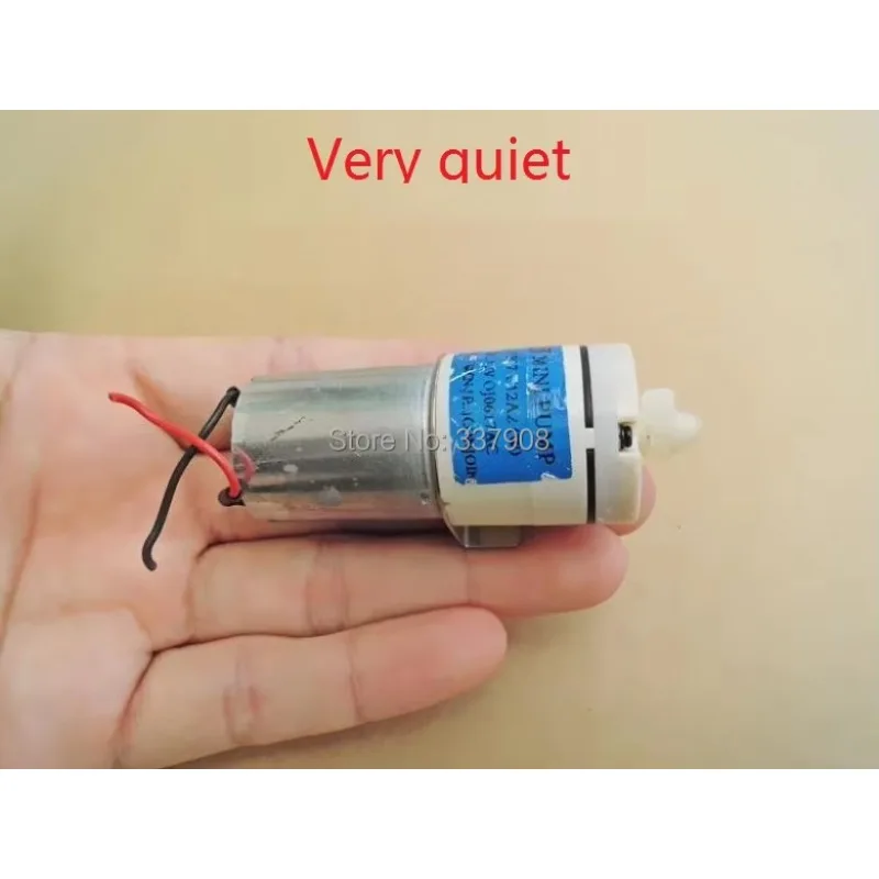 4PCS 2nd-Hand Japan MINI 12V Electronic Sphygmomanometer With Steeless Bracket Inflated Pump DC Pump Fish Tank Oxygenation