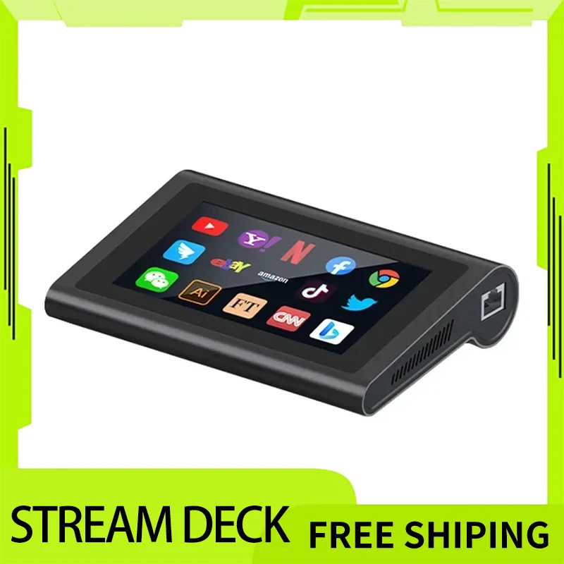 

Stream Deck Visual Keyboard Programmable Button 8-In-1 15 Keys Mini Streamdeck Desktop Dock Multifunctional Expansion Dock Gifts