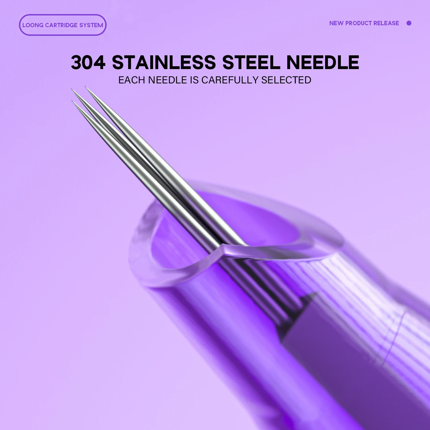 MAMBA LOONG 10PCS Tattoo Needle Cartridges Round Linder 0.30MM/0.35MM Disposable Sterilized Membrane Safety Tattoo Needles 4