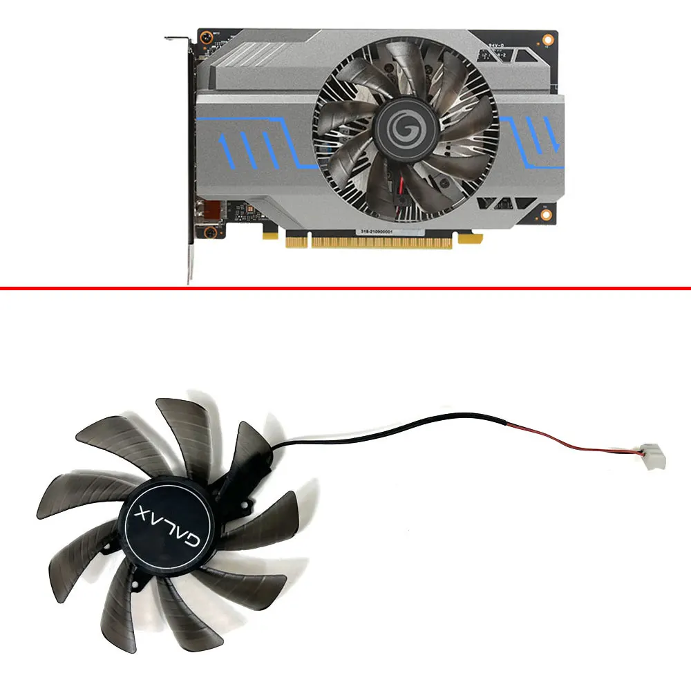 

85MM 4PIN T129215DM/SM KFA2 GTX1650 ITX GPU FAN For Galaxy GeForce GTX 1650 Graphics Card Fan Replacement Cooling Fan