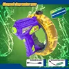 Automatic Water Gun Children Toys Electric Handheld Blaster with Cool Light Large Capacity High-Speed Water Gun Toy Kids Gift 6
