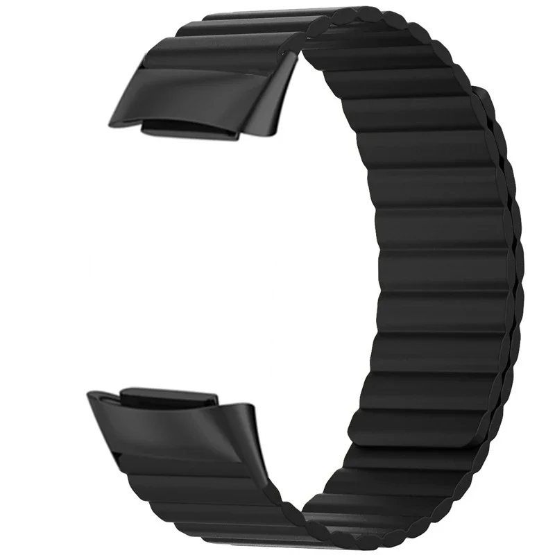 Magnetic Silicone Wristband Strap