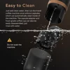 120ml Household Coffee Machine USB Charging Stainless Steel Car Coffee Maker Portable Mini Automatic Cleaning for Travel Camping 5