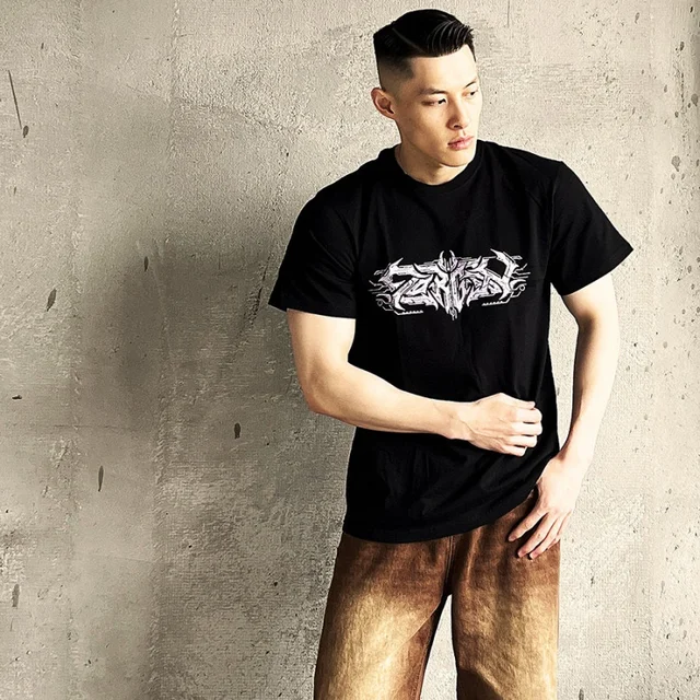 Punk Print T Shirt 3