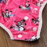 2025 New Baby Swim Diapers Waterproof Adjustable Cloth Diapers Pool Pant Swimming Diaper Cover Reusable Washable Baby Nappies 2
