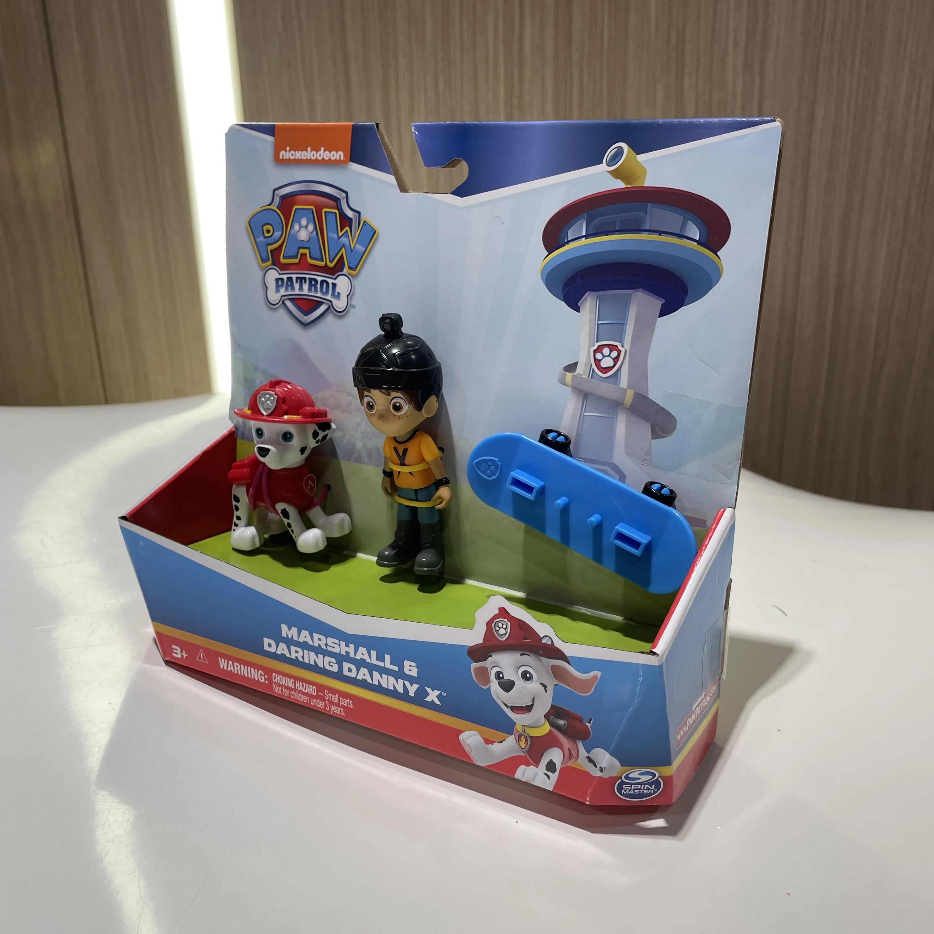 100% genuino Paw Patrol capitán turbo Mayor Goodway Chickaletta Humdinger Danny Yumi conjunto de figuras de acción niños