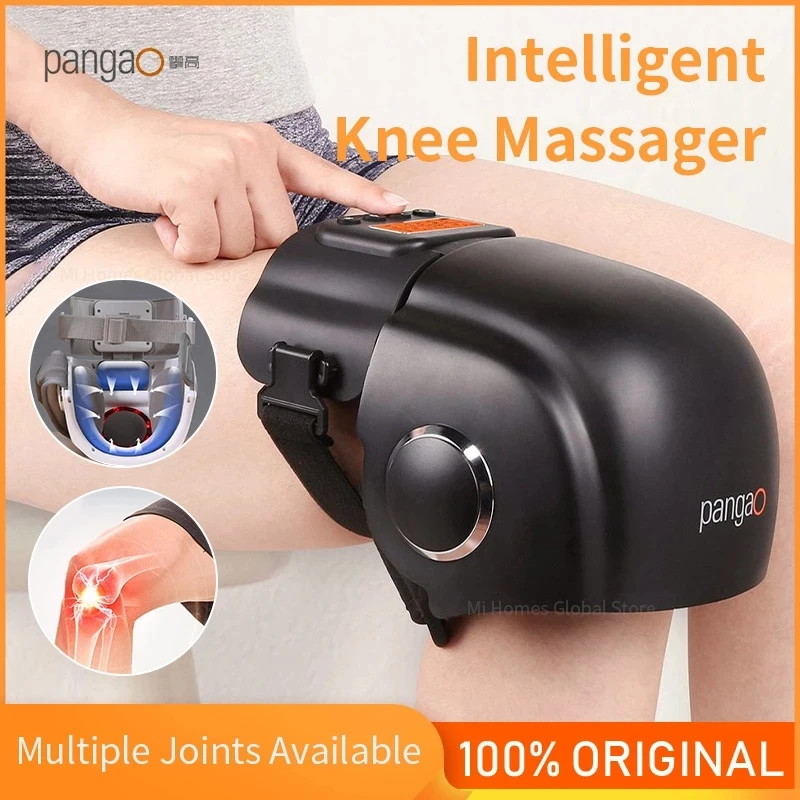 Knee Massager Pangao Smart Knee Protector Pain Relief Air Pressure Massage Infrared Heating Physiotherapy