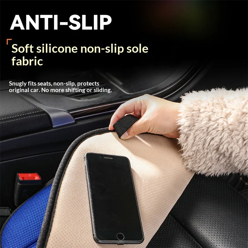 Cuscino Universale Traspirante e Confortevole per Sedile Auto, Adatto a Tutte le Stagioni, Protezione per Sedili di Auto, SUV e Camion - immagine 2