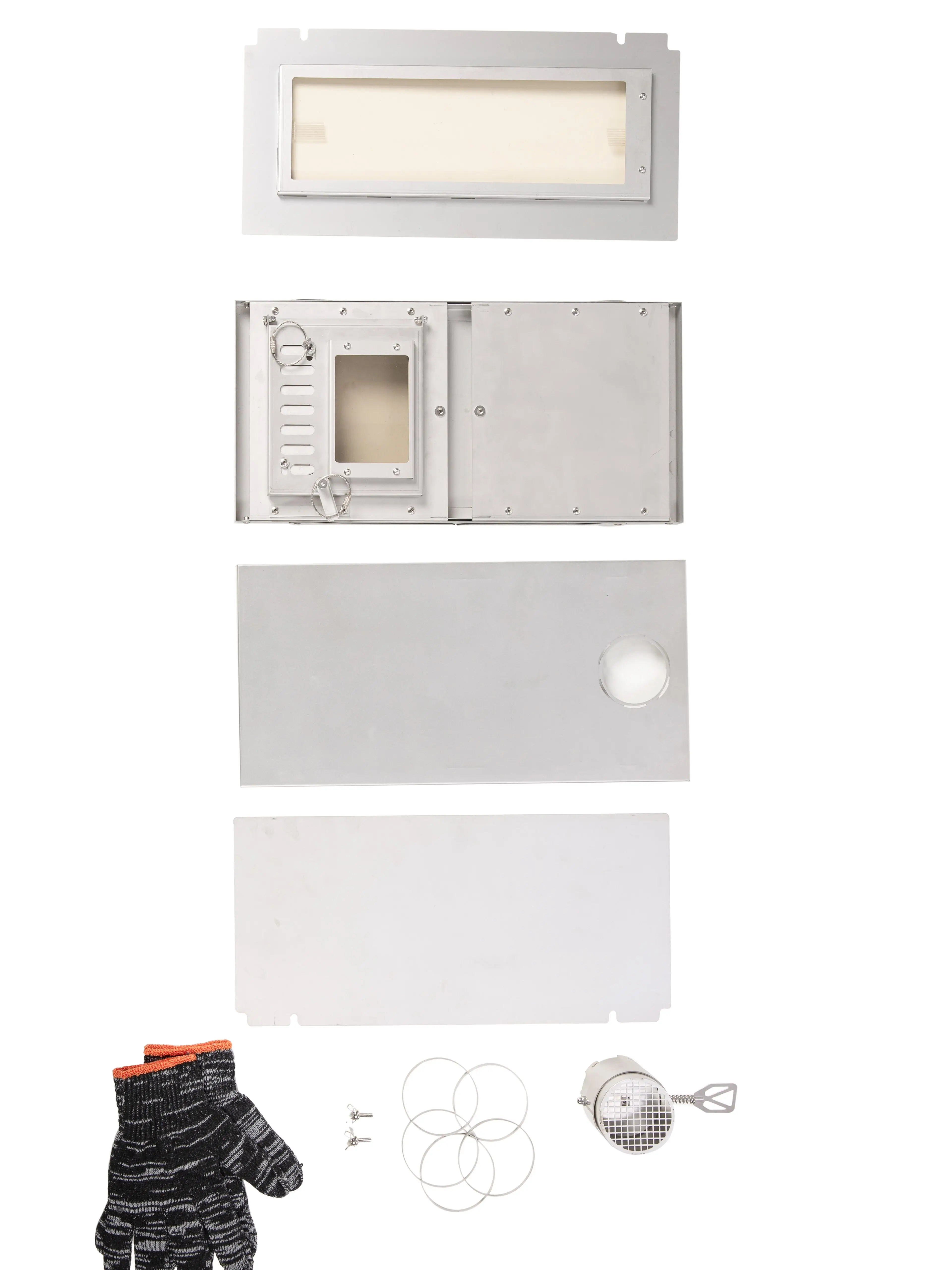 Hot Tent Stove with Glass Windows 4